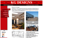 Desktop Screenshot of kgdesigns.com