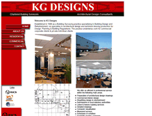 Tablet Screenshot of kgdesigns.com